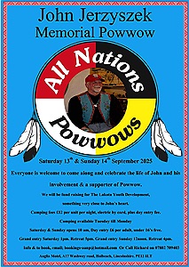 Flyer – All Nations Powwow 2025