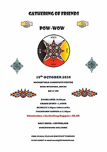 Flyer – Gathering of Friends Powwow 2024
