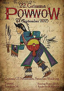 Flyer – 22. Grimma-Powwow 2025