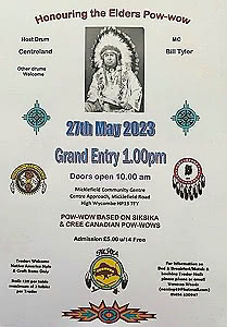 Flyer – Honouring the Elders Powwow 2023