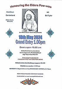 Flyer – Honouring the Elders Powwow 2024