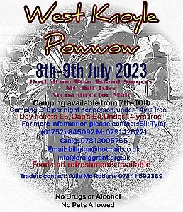 Flyer – West Knoyle Powwow 2023