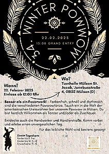Flyer – 34. Winter-Powwow 2025