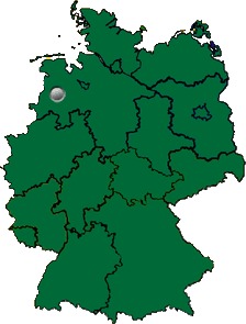 Karte mit Punkt bei Vrees