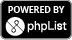 powered by phpList 3.4.8, © phpList ltd